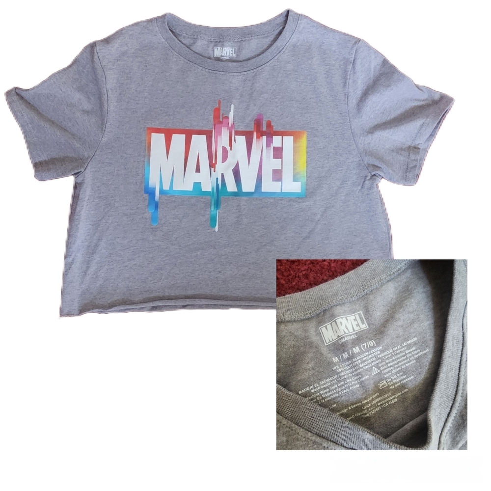 Marvel Crop Tee M